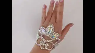 Bracelet for ballroom dance and belly dance by Alina Dance Jewelry