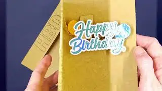Gilded Pop-Up Birthday cards