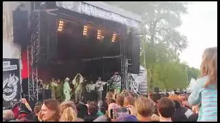 MPS Rastede 2023 Letztes Konzert von Knasterbart Medley Teil 1. Rectus, Gisi uvm. auf der Bühne.