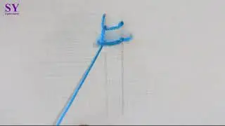Knotted Buttonhole Stitch  |  SY Embroidery