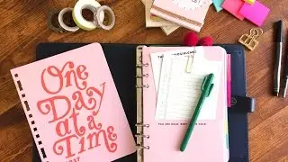 Uncoiled Ban.do 2017 Planner in Filofax A5!