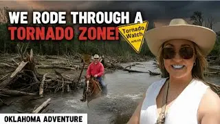 Our Last Days in Oklahoma! Horse Riding After a Tornado . Scottish Couple USA Honeymoon