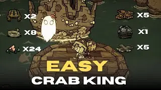Cheap and easy way to Kill Krab King as Wendy | Don't Starve Together