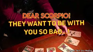 Scorpio Tarot Love Reading July 2021 | They Want to Be With You So Bad...!