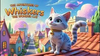 The Adventures of Whiskers the Wonder Cat | Magical Cat Story for Kids | Hindi/Urdu Fairy Tale