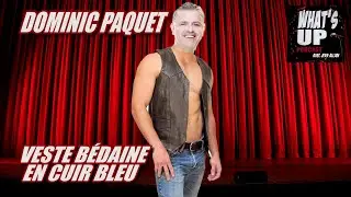 Veste bédaine en cuir / Dominic Paquet / Whats Up Clip