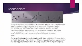Rearrangements involving electron deficient oxygen