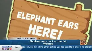 Fair food including #Elephant #Ears return to Wisconsin Valley Fair