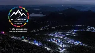 Nattevandring på Gaustatoppen 2017