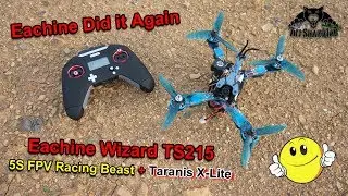 Eachine Wizard TS215 FPV Racing Drone F4 5.8G 72CH RunCam Swift 2 Frsky Taranis X-Lite XM+ RTF