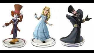 Alice Through the Looking Glass Disney Infinity + Finding Dory Playset Preview