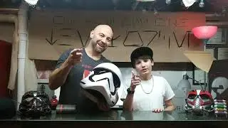 Black Series Storm Trooper Helmet  Review voice changing, First Order Star Wars GameStop Open Box