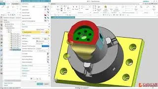 #NX CAM #4AXIS  PROJECT