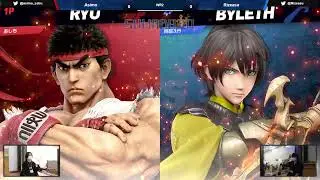 第43回スマバトSP Asimo(リュウ) VS Rizeasu(ベレト)勝者側2回戦 -スマブラSP大阪大会
