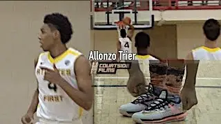 Allonzo Trier Drops 35 Points vs. Team CP3 (UNSEEN Peach Jam Footage)