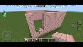 Minecraft ta pembe ev yaptım