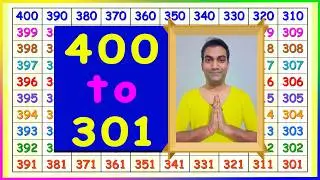 Number song | Counting 400 to 301 | 1000 to 1 Part 7 | Ulti Ginti | Back counting | Varun Biwanl