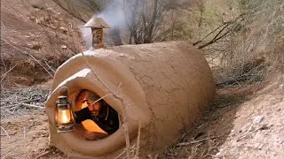 Строительство примитивного жилища из лесных материалов | Опыт выживания в одиночку