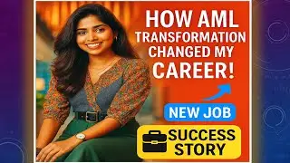 Career Shift: How I Transitioned From Banking to AML KYC, Inspiring Vandana, #amlkycinterview