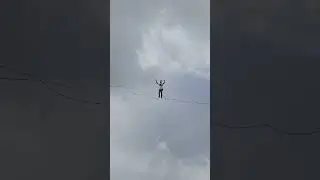 Jaan Roose&rsquo;s Slackline Walk - Tower of Niguliste Museum to Town Hall Tower, Tallinn [16.08.2025]