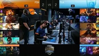 FOX vs TLA Game 5 Highlights - ECHO FOX vs TEAM LIQUID ACADEMY 2017 NALCS PROMOTION TOURNAMENT