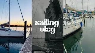 Stuck in Sand!⛵️Sailing Vlog 03 from Sams&oslash; to Aalborg 🇩🇰