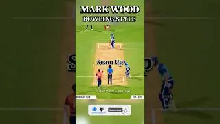 Mark Wood Bowling Style 🥶💥 Bowling Action 🥵 Dream Cricket 2025 #shorts #shortvideo
