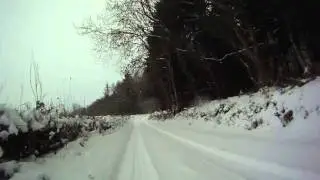 Snowboarding on Machen