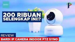IP CAM MURAH PENJAGA RUMAH!!! BARDI IP CAM INDOOR PTZ Syno Review Indonesia