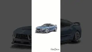 Как большую семью перевозить на автомобиле Ford Mustang GT3 2024?