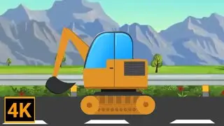 Excavator + more heavy vehicles | Formation And Uses | Toy Truck Unboxing 