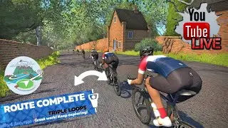 LAMA LIVE: Triple Loops Route Badge Ride w/ FutureWorks Steering Mode!