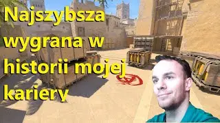 CS2 Mirage - Najszybsza wygrana w historii mojej kariery