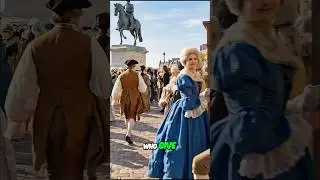 Walking Over the Pont Neuf in Paris, 1739! #history #paris #historyshorts