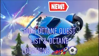 Fortnite | *NEW* High Octane Quests List & High Octane Quest locations
