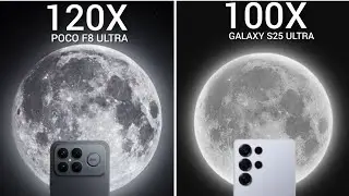 Xiaomi Poco F8 Ultra Vs Samsung Galaxy S25 ultra Zoom Test Comparison 