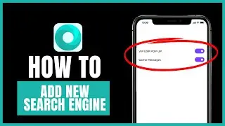 How to add a new search engine in Mint Browser