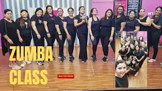 Black outfit me zumba class 💃