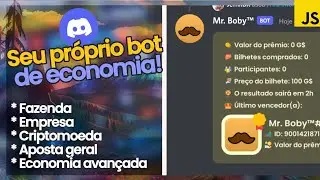 Tenha seu próprio bot de economia no discord