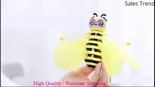 🔥 Mini Flying Ball Bee Toys - Rc Infrared Induction Drone Helicopter With Shinning Gesture Sensing