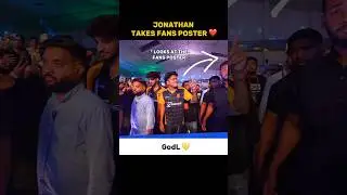 Jonathan takes fans poster ❤️ #bgis2025 #bgmi #jonathangaming #godlike #shorts #shortvideo