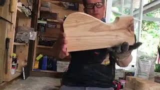 BUILD A RUSTIC FIREPLACE MANTLE