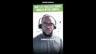 Don't Let Your Electronics Wind Up In The Landfill #Shorts