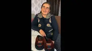 Jamafer from Orduj, Guba a remote village near Qonaqkend. Mother of 9 children. Tat people.