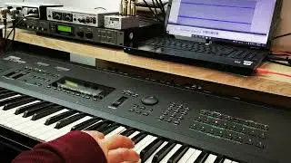 Sony SRP-L300 Yamaha SY77 Midiplus Studio 2 M-Audio Audiosport Duo | Progressive Ambient Music