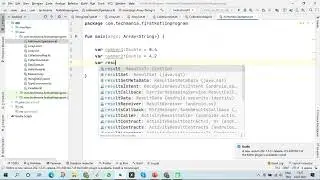Arithmetic operators in kotlin Android