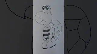 How To Draw A Tortoise 🐢
