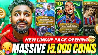 15,000 COINS🔥 PRIME LUCK IS BACK😎 107 WINGER RONALDINHO IS HERE🥵 | OVER THE TOP PASS B PACK OPENING🤯