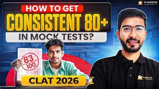 CLAT 2026: Stuck Mock Test Scores Stressing You Out? I The Reason and Solution I Keshav Malpani