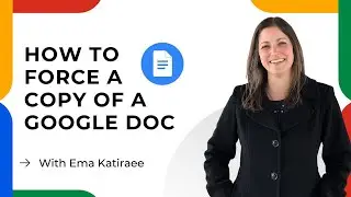 How to Force a Copy of a Google Doc and Protect Your Original File